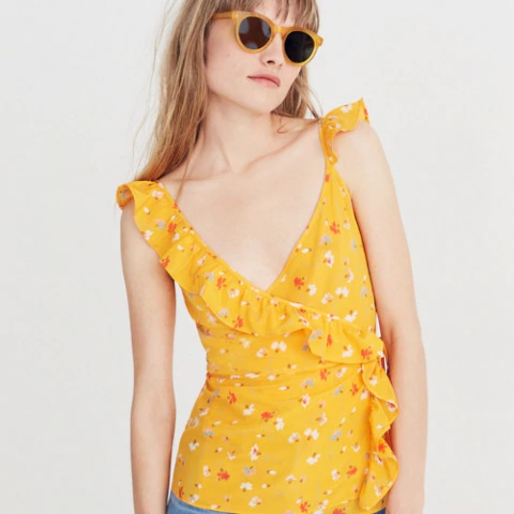 • madewell • wrap cami top